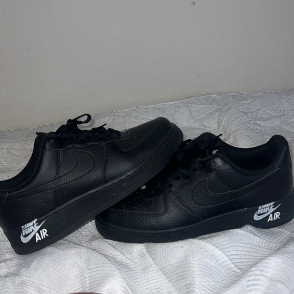 Black & white Air Force 1 low top $85 OBO